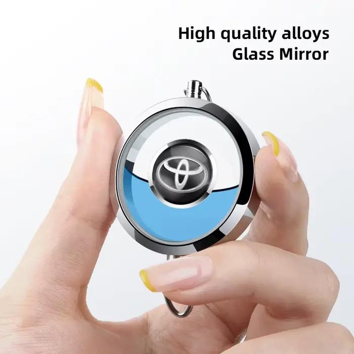 Pendentif de parfum de voiture en cristal Nobility pour Toyota TRD Gazoo Racing Prius Prado Avensis Verso Sienna Avalon Camry Fortuner Highlander Mark-X occasions spéciales parfum subtil et durable design élégant et personnalisable pour intérieur et extérieur