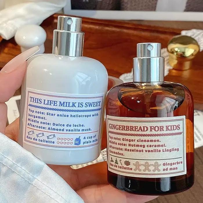 Nouveau parfum De musc gastronomique lait pain d'épices tentation Eau De Toilette Spray marque maître mixte Floral
