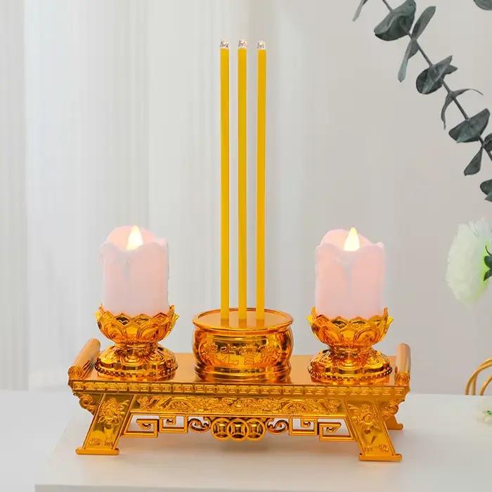 Bougies LED, bougies de prière pour les temples et les salles bouddhistes