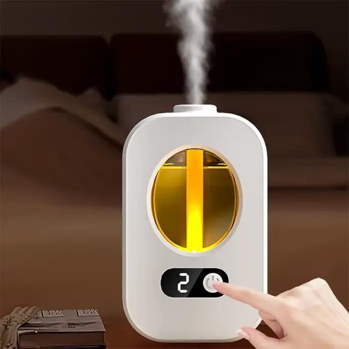 Diffusateur d'aromathérapie automatique avec mosaïque, humidificateur et désodorisant pour toilettes et salles de bain, distributeur d'huiles essentielles, ambiance relaxante pour maison et bien-être