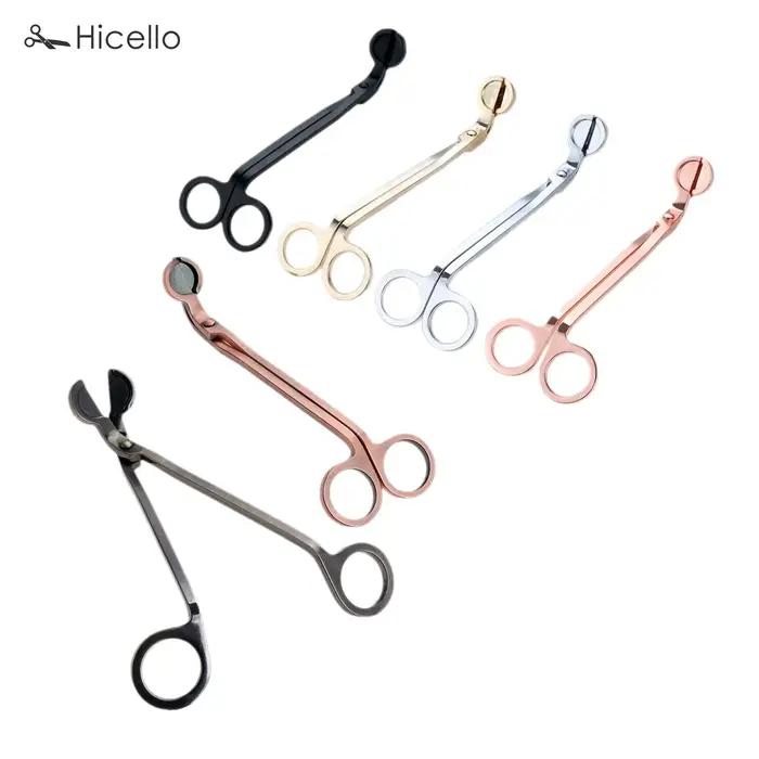 Coupe-mèche de bougie en acier inoxydable