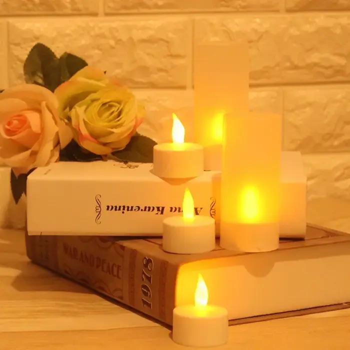 Bougie chauffe-plat et abat-jour Rechargeable par USB