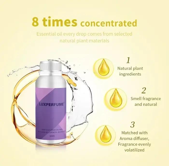 Diffuseur d'arôme d'huiles essentielles 100ml collection d'hôtel parfum pour voiture humidificateur de parfum pour bureau et maison aromathérapie air frais