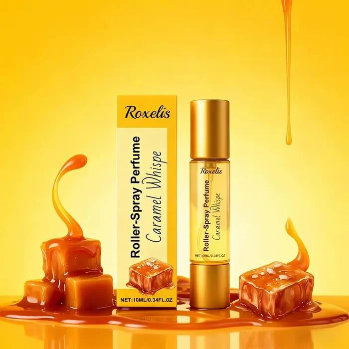 Spray de parfum à bille au caramel eau de toilette chocolat gastronomique parfum longue durée portable pour homme et femme occasions spéciales