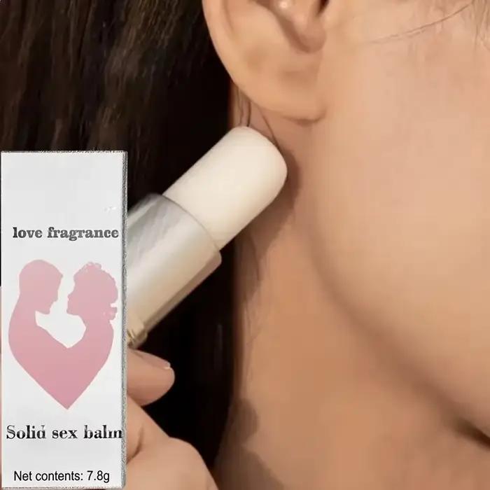 Baume de parfum solide aux phéromones portable pour hommes et femmes, parfum rafraîchissant longue durée, déodorant quotidien pour les rendez-vous, cadeau idéal