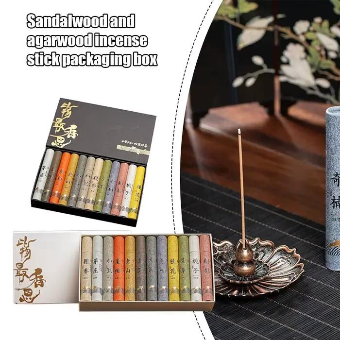 Coffret Cadeau d'Encens à 12 Saveurs - Pour la Maison