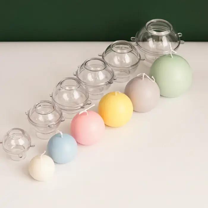 Moule à bougie en plastique