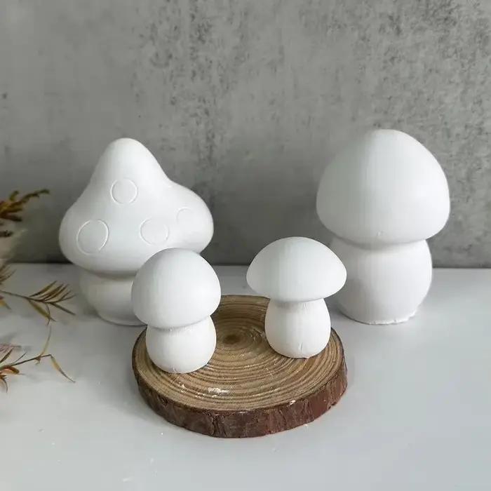 Mini moule à bougie champignon 3D fait à la main