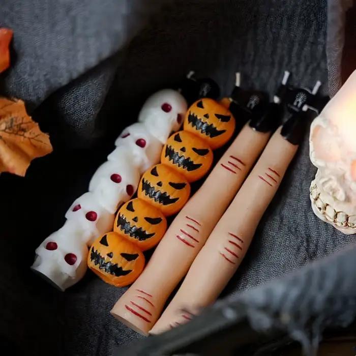 Bougies d'aromathérapie pour Halloween