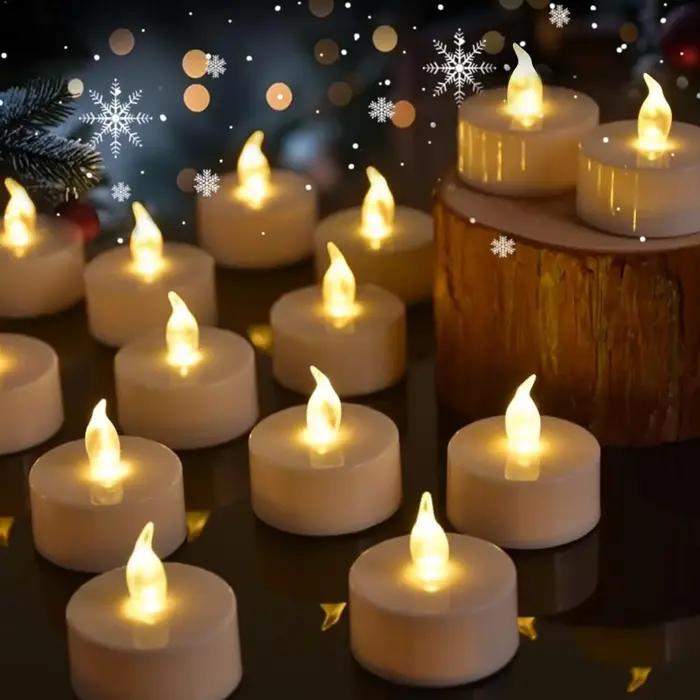Bougie LED sans flamme