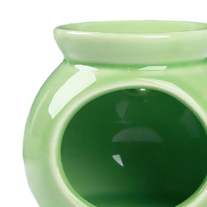 Encensoir en céramique Kesoto, brûleur à huile essentielle, diffuseur de parfum, bougeoir parfumé pour salon, cuisine, porche, multicolore, facile à utiliser, élégant pour décorer et parfumer la maison