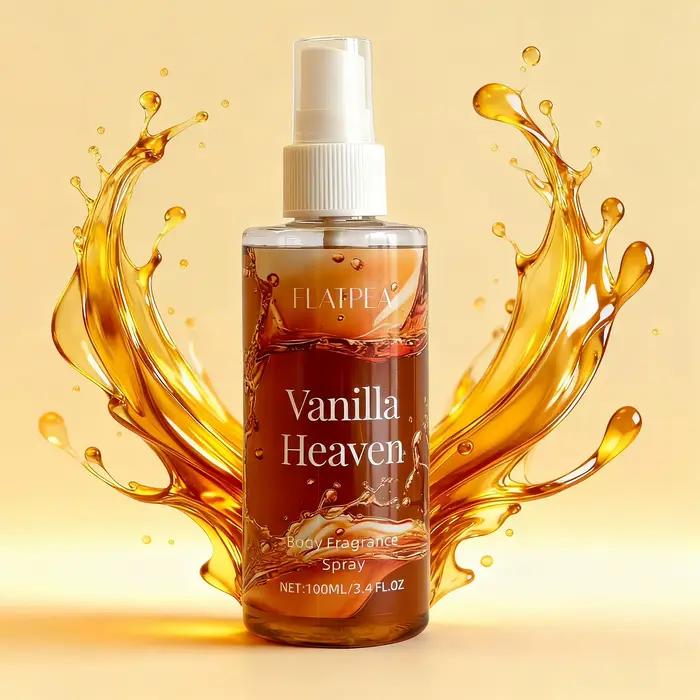 Spray de parfum alimentaire Portable au caramel et vanille