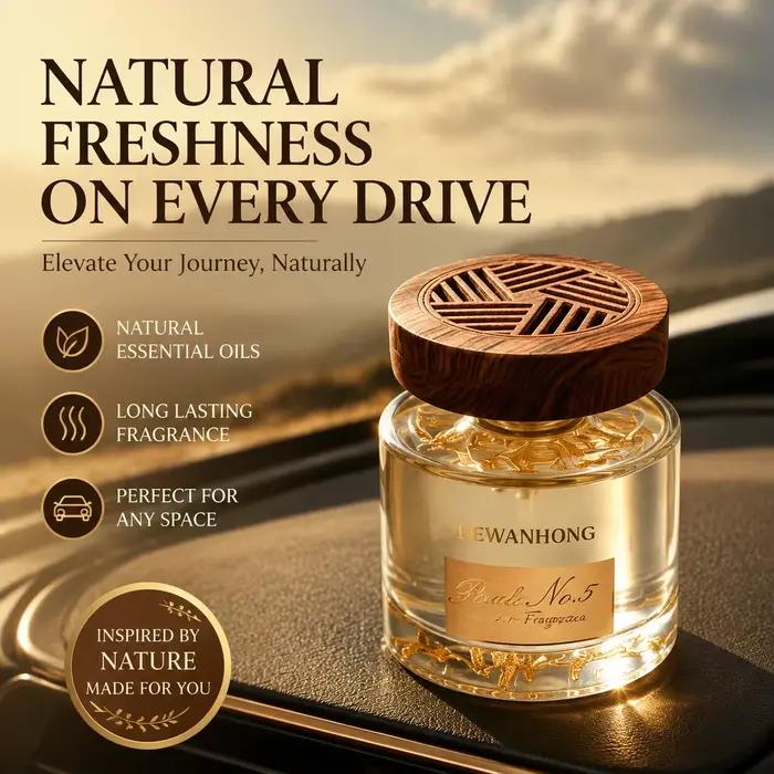 Parfum pour voiture de tourisme, décoration de siège de style luxe léger, parfum durable, parfum d'ambiance, purificateur d'air, parfum d'intérieur