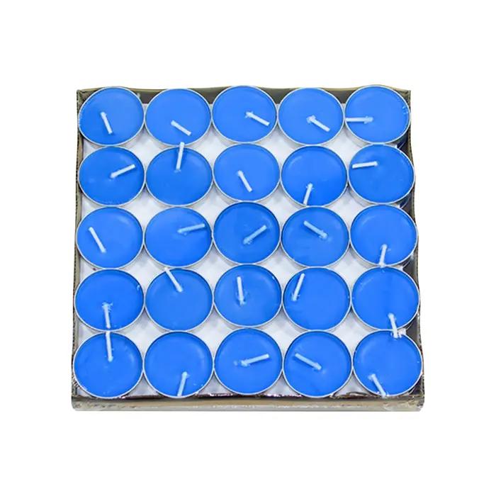 Bougies parfumées à la citronnelle pour fêtes et mariages romantiques en cire d'abeille avec parfum anti-insectes et couleurs vives pour décoration d'intérieur et extérieur