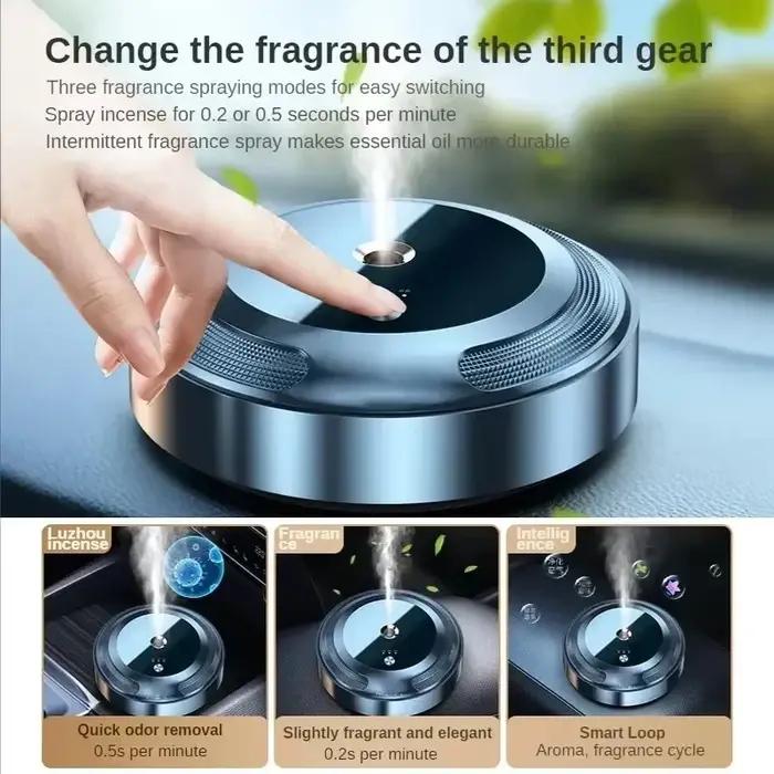 Diffuseur de parfum de désodorisant de voiture intelligent